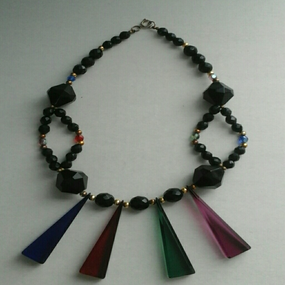 Vintage Lucite. Necklace